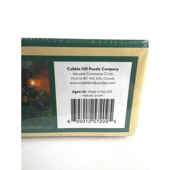 1000 Piece Puzzle Cobble Hill Smokey Train New Sealed - Picture 8 of 8